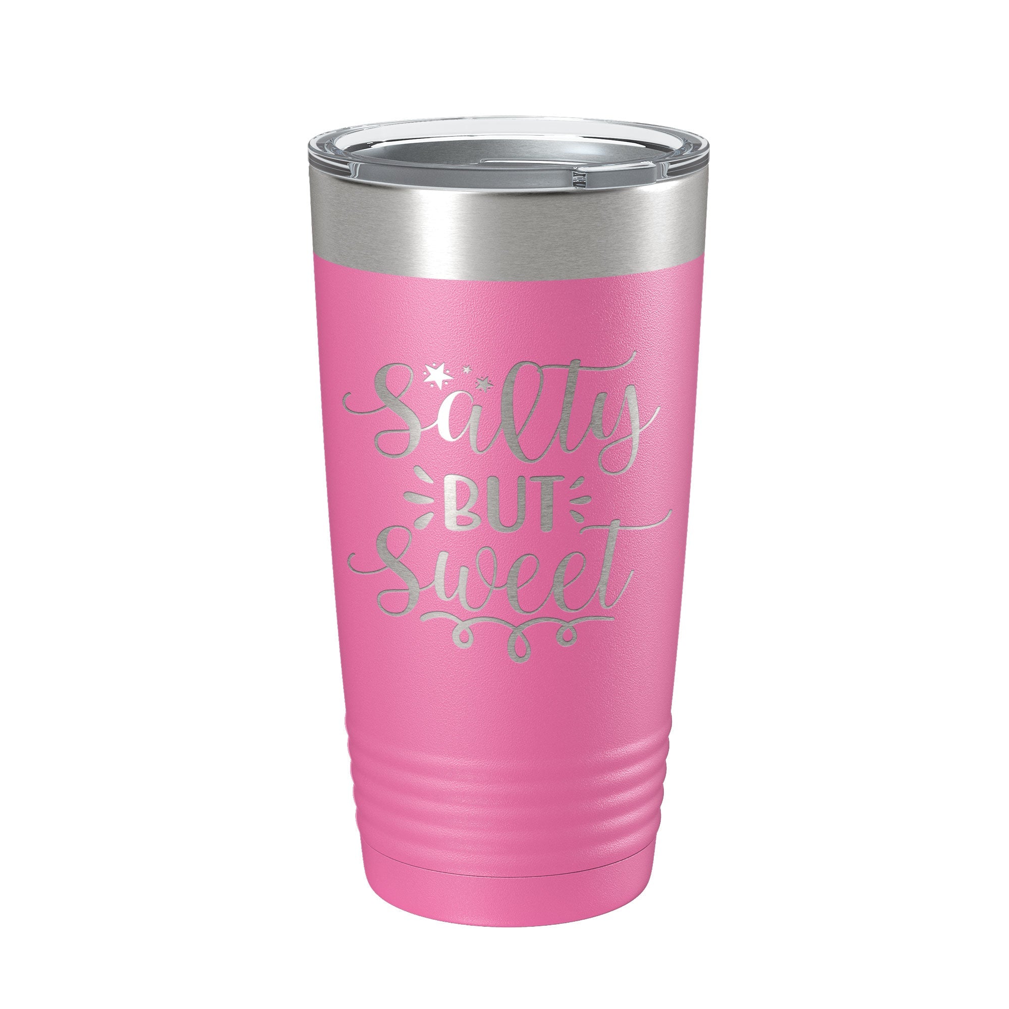 Salty But Sweet Tumbler Travel Mug Insulated Laser Engraved Coffee Cup 20 oz