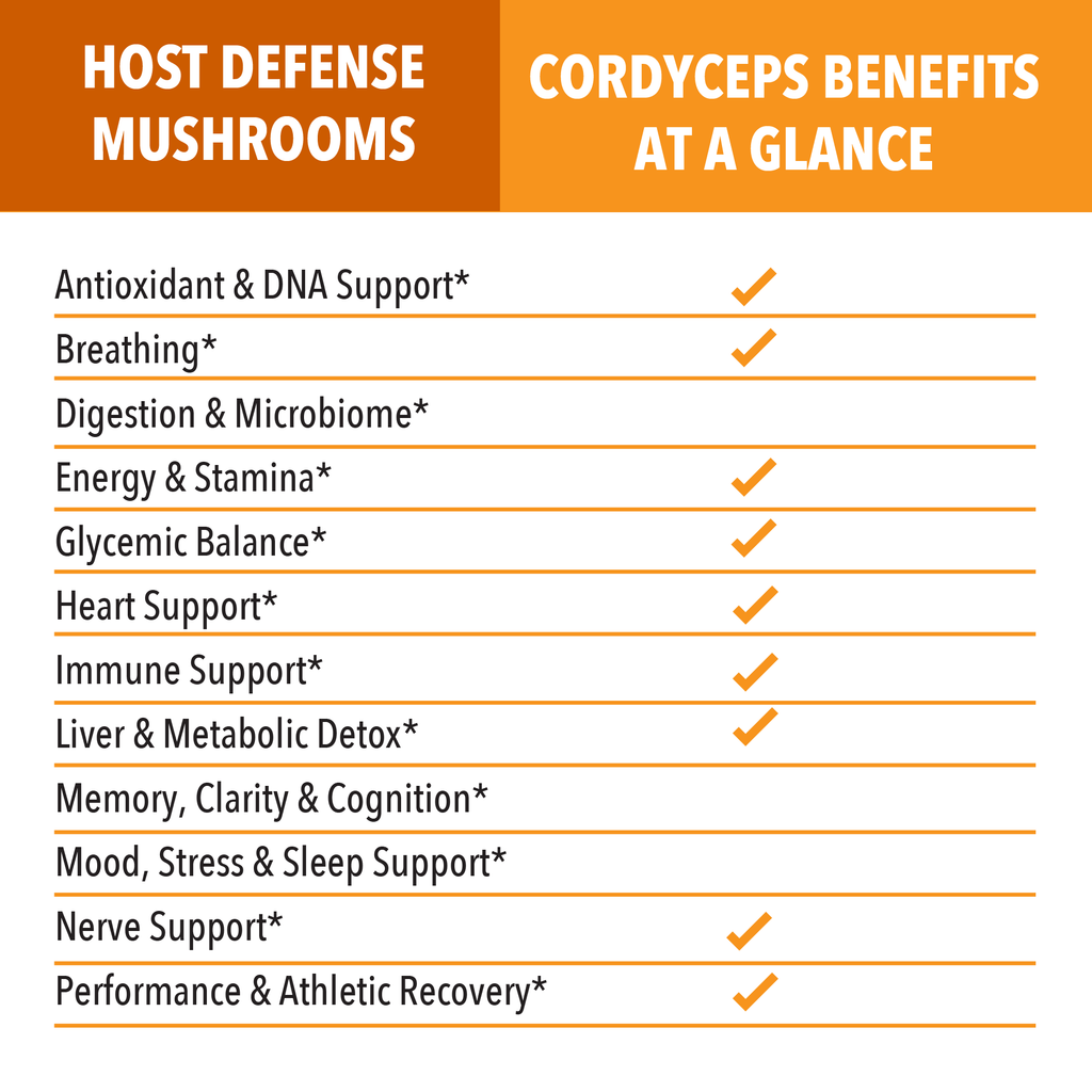Cordyceps Mushroom Capsules