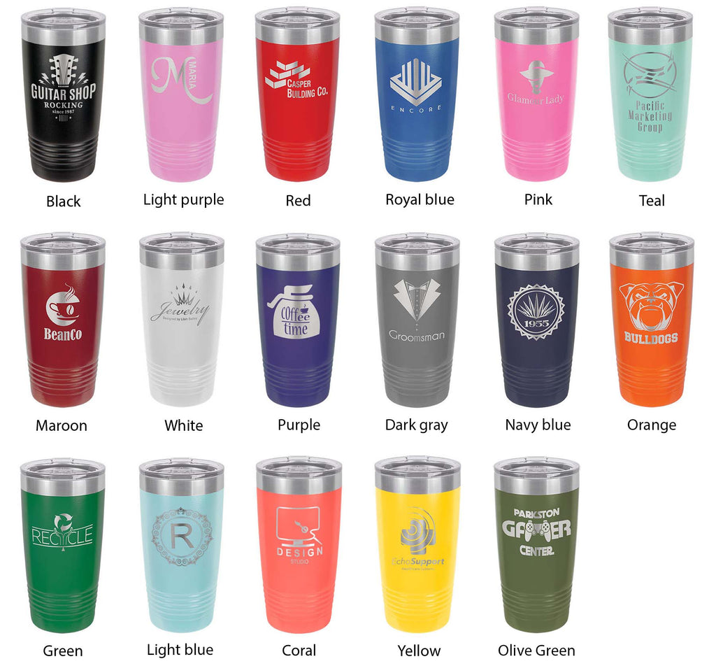 Queen Bee Tumbler Travel Mug Gift Insulated Laser Engraved Coffee Cup 20 oz